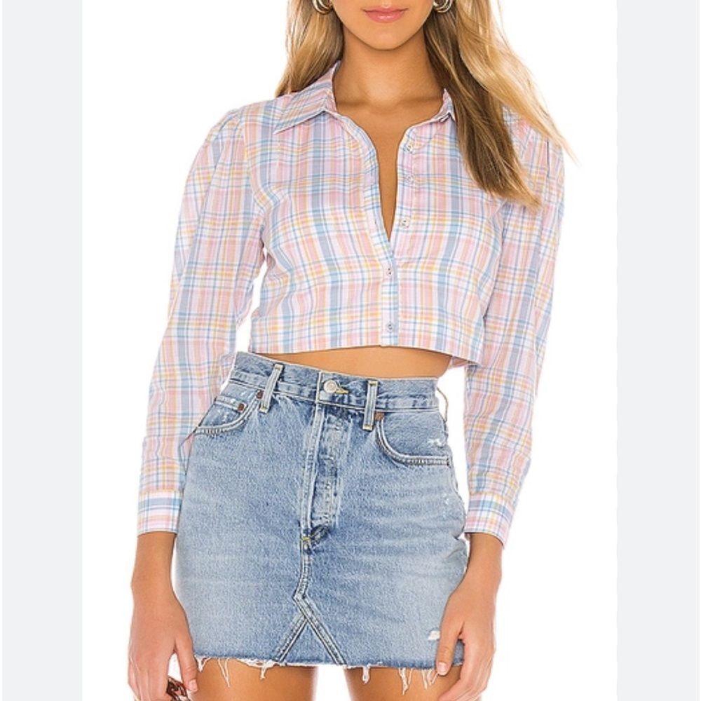 Revolve Majorelle Lenox top